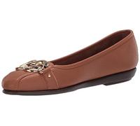 Aerosoles Women's Big Bet Flat Heel, Tan, 7.5 Wide