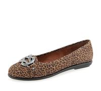 Aerosoles Women's Big Bet Flat Heel, Tan Multi, 7.5 Wide