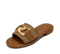 Aerosoles womens Big Charm, Tan Basket Raffia, 6 UK