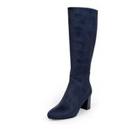Aerosoles womens Brynn, Navy Faux Suede, 5