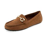 Aerosoles Women's Dallas Loafer, Tobacco Faux Suede, 7.5 UK