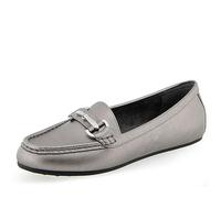 Aerosoles Women's Day Drive Loafer, Graphite Pu Leather, 9 UK