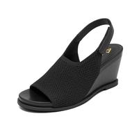 Aerosoles womens Dell, Black Knit Texture, 6.5 UK