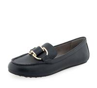 Aerosoles Women's Denver Loafer Flat, Black Pu, 5.5 UK