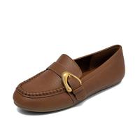 Aerosoles Womens Dinetta, Tan Faux Pebbled Leather, 10