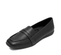 Aerosoles Womens Kody, Black Faux Grain Leather, 11