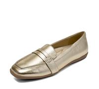 Aerosoles Womens Kody, Gold Faux Grain Metallic Leather, 5.5