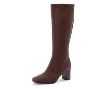 Aerosoles womens MicahKnee High Boot, Java Stretch Faux Suede, 10.5 Wide