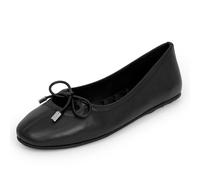 Aerosoles Women's Perle Ballet Flat, Soft Black Tassel, 7.5 UK