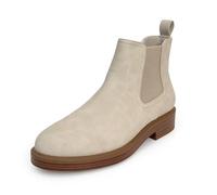 Aerosoles Women's Poshan Ankle Boot, Stone Faux Tumbled Nubuck, 8 UK