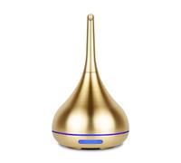 Aerosoul® DROP Electric Oil Diffuser, Elegant Design, Auto-Off, 6h Mist, 6 LED Colors, Aromatherapy Diffuser, Gold