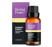 Aerosoul® Essential Oil Blend Summer Punch Aromatherapy Oil Motivator, Peppemint+Lemon Essential Oil Mix, 100% Pure+Natural, Diffuser Oil, SPA, Candle Making, Premium Quality, 20ml