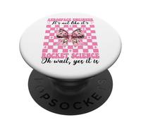 Aerospace Engineer It's Not Like It's Rocket Science Girl PopSockets Adhesive PopGrip