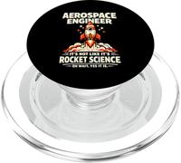 Aerospace Engineer Rocket Science Oh Wait Yes It is Design PopSockets PopGrip for MagSafe