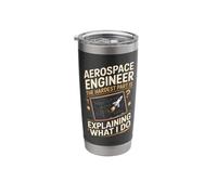 Aerospace Engineer The Hardest Part is Explaining What I Do Stainless Steel Insulated Tumbler