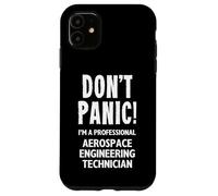 Aerospace Engineering Technician Case for iPhone 11