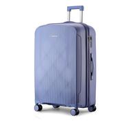 Aerostar 28” Large Lightweight PP Hard Suitcase 4 Silent Spinner Wheels Check-in Luggage Integrated TSA Combination Lock for 20 to 23kg (Lilac, 100 Litre)