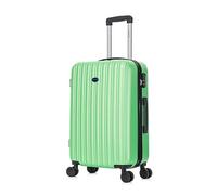 Aerostar 28" Large Suitcase Super Lightweight 4 Wheel Dual Spinner ABS Hard Shell Check in Luggage with Integrated Combination Lock for 23kg (Green, 100 Litre)
