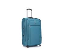 Aerostar Large 29” Lightweight Softshell Expandable Suitcase, Check in Luggage 2 Corner Wheels with Integrated Combination Lock for 23kg (Teal, 111 litres)