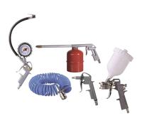Aerotec 2005840 Pneumatic Tool Set 8 Bar 5-Piece For 2L Compressors