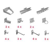 Aerotec Tool Holder Set PRO 28 Parts Universal Fit 190x200x75mm