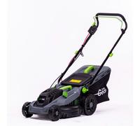 Aerotek 1600W Electric Lawn Mower 38cm Cut 42L Box 10m Cable 5 Heights