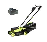 Garden Gear AeroTek 20V Cordless Mower 32cm & Spare Battery, Green
