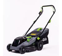 Garden Gear Aerotek 40V Cordless Lawnmower 38Cm Cutting Width 2 X 4Ah Lithium-Ion Battery & Fast Charger 42L Collection Box