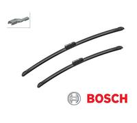 Aerotwin Bosch Flat Wiper Blade Set - 600/500 - fits Hyundai ix55 2011-2012