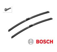 Aerotwin Bosch Flat Wiper Blade Set - 600/600 - fits Mercedes C-Class (W204) 08-