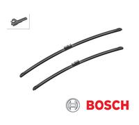 Aerotwin Bosch Flat Wiper Blade Set - 700/625 - fits Renault Modus (F/JP0_) 11-