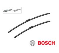 Aerotwin Bosch Flat Wiper Blade Set - 725/625 - fits Citroen DS3 2011-2015