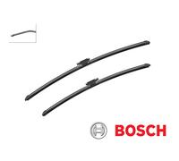 Aerotwin Bosch Flat Wiper Blade Set - 750/650 - fits Renault Scenic lll (JZ0/1_)