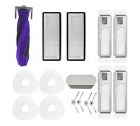 Aerqvix Accessories Replacement for NARWAL Freo X Ultra Robot Cleaner Vacuum Accessories Set 1X MainBrush 2X Filters 4X Moppads 4X SideBrushes 4X Dustbags 1X Silver ion Module