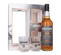 Aerstone 10 Year Old Land Cask - 2 Glass Gift Pack - 70cl | 40% ABV