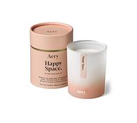 Aery Aromatherapy Candle, Happy Space, White, Pink, One size, 200g