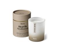 Aery Aromatherapy Candle, Heavily Meditated, White, Brown, One size, 200g