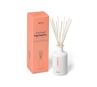 Aery Aromatherapy Eternal Optimist Reed Diffuser with Natural Reeds & Essential Oils - Lasts Up to 4 Months - Vegan & Cruelty-free