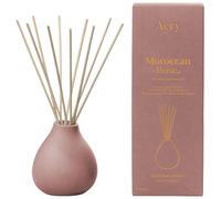 Aery Fernweh Moroccan Rose Reed Diffuser with Natural Reeds - Lasts Up to 4 Months - Vegan & Cruelty-free