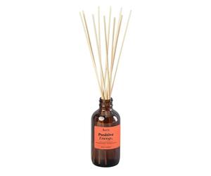 Aery Positive Energy Amber Aromatherapy Reed Diffuser - 100ml - Vegan & Cruelty-Free