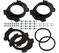 AERZETIX Set of 2 Speaker Adapters Diameter 165 mm Compatible with Isuzu D-Max 2