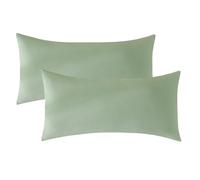 Aerzosty Muslin Standard Pillowcases - Cloud-like Softness, Highly Breathable, Rapid Moisture Absorption, All-Season Bedding, OEKO-TEX Certified - Sage Green(Pack of 2)