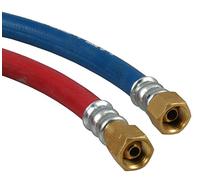 AES W.1095-A Acetylene Hose with Fittings-Swaged, 10mm Ø x 5m