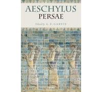 GARVIE - AESCHYLUS PERSAE C - New hardback or cased book - T555z