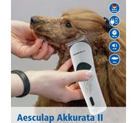 Aesculap Akkurata II 3-SPEED Battery Clipper 3 MM - 25 Stainless Steel Comb Set