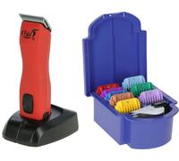 Aesculap Favorita 5 CL Battery Clipper + Stainless Attachment Comb Set 3-32MM