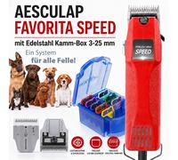 Aesculap Favorita Speed Clipper With 0,05 Mm Cutter Head & Combox 3-25 Mm