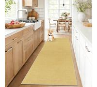 AESEMYYZ Hallway Runner Rug 80 x 100cm Carpet Runners for Hallways Non Slip Carpet Runner Washable Kitchen Runner Mat Large Runner Rugs for Hallway Carpet Floor Mat Entryway Runner Rug Yellow