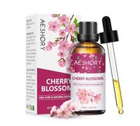 AESHORY Cherry Blossom Essential Oil 100ml, Natural Cherry Blossom Oil for Diffuser, Home Fragrance, Sleep, Relaxation, Skin Care, Perfume & Candle Making