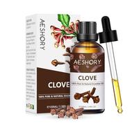 AESHORY Clove Essential Oils 100ml, Pure Natural Clove Bud Oil Essential Oil for Diffusers for Home, Aromatherapy, Toothache, Skin Care, Perfume Making